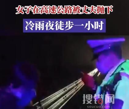 冷雨夜男子怕違章高速上拋下妻子 原因竟是這樣簡(jiǎn)直太可惡了