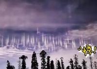 韓國濟州島夜空出現不明“光柱” 竟是當地漁民干的？