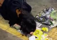 女孩在梨泰院跪地哭喊男朋友不在了 原因竟是這樣簡直太慘了