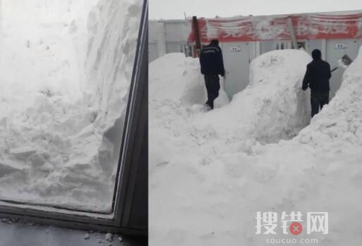男子醒來發現被幾米高雪困在宿舍 內幕曝光簡直太罕見了