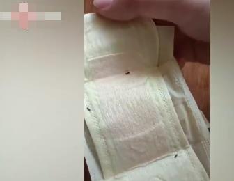 女子在衛(wèi)生巾中發(fā)現(xiàn)大量發(fā)黑蟲卵 原因竟是這樣實(shí)在是太意外了