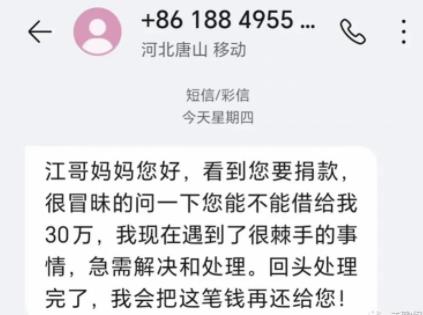 江歌媽媽收到大量借款信息 到底是什么情況?