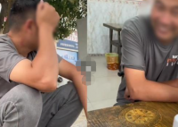 貨車撞上奔馳反被奔馳車主請吃飯 實在太感人了