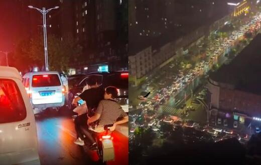 河北一地深夜通知撤離 車輛排長(zhǎng)隊(duì) 照片曝光直接讓人大呼意外