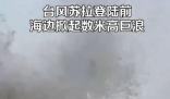 臺風將登陸女子拍下數米高巨浪 原因揭秘直接讓人傻眼了