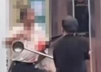 男子持刀傷人 鹵菜店店長拿大勺對峙 究竟是怎么回事？