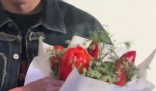 劉昊然重慶路演被送辣椒花 究竟是什么樣的？