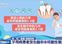 牙周病患者腦卒中可能性大增 事件始末2025最新消息