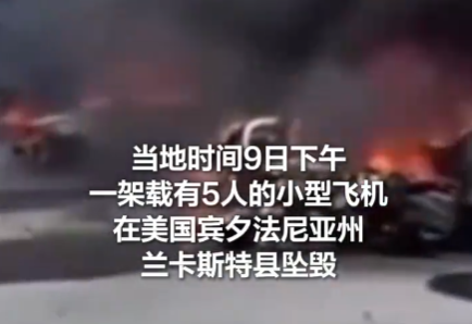 美國一飛機墜毀停車場 多車起火 到底是什么情況？