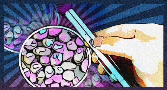 驗鈔手電筒能檢出食物中的黃曲霉毒素？